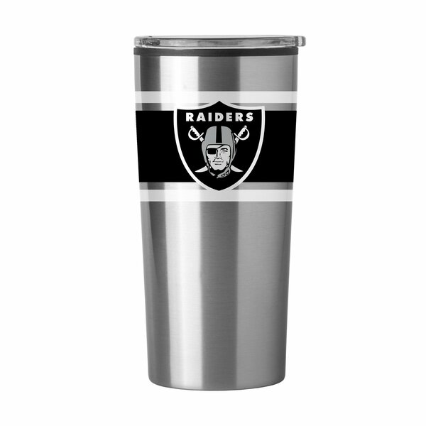 Logo Brands Las Vegas Raiders Stripe 20 oz Fusion Tumbler 623-SP20T-16